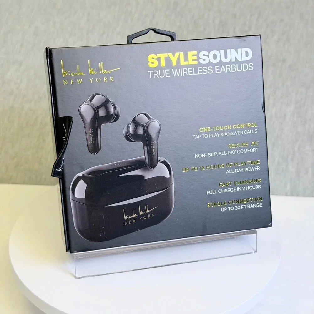 Tech Theory PowerMag Plus 10000mAh & Nicole Miller StyleSound Earbuds Bundle